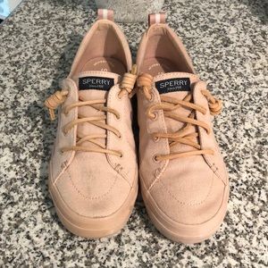 Canvas Sperry Slip-ons